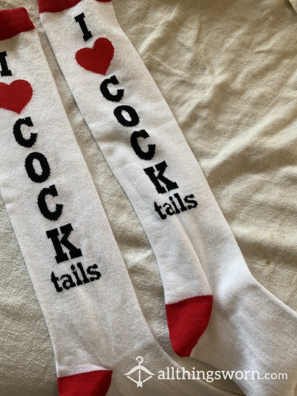 I ❤️ Cock Tails Socks