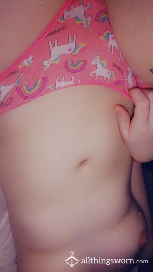 I Love My Unicorn Panties😏 They Were Worn All Day While