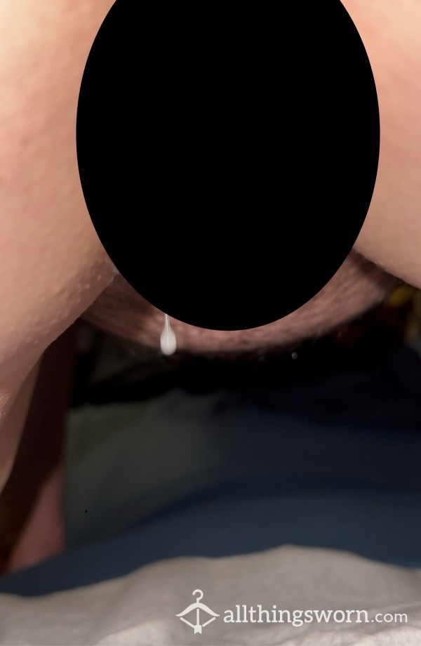 I Need Someone To Clean Up This Cum Dripping Out Of Me