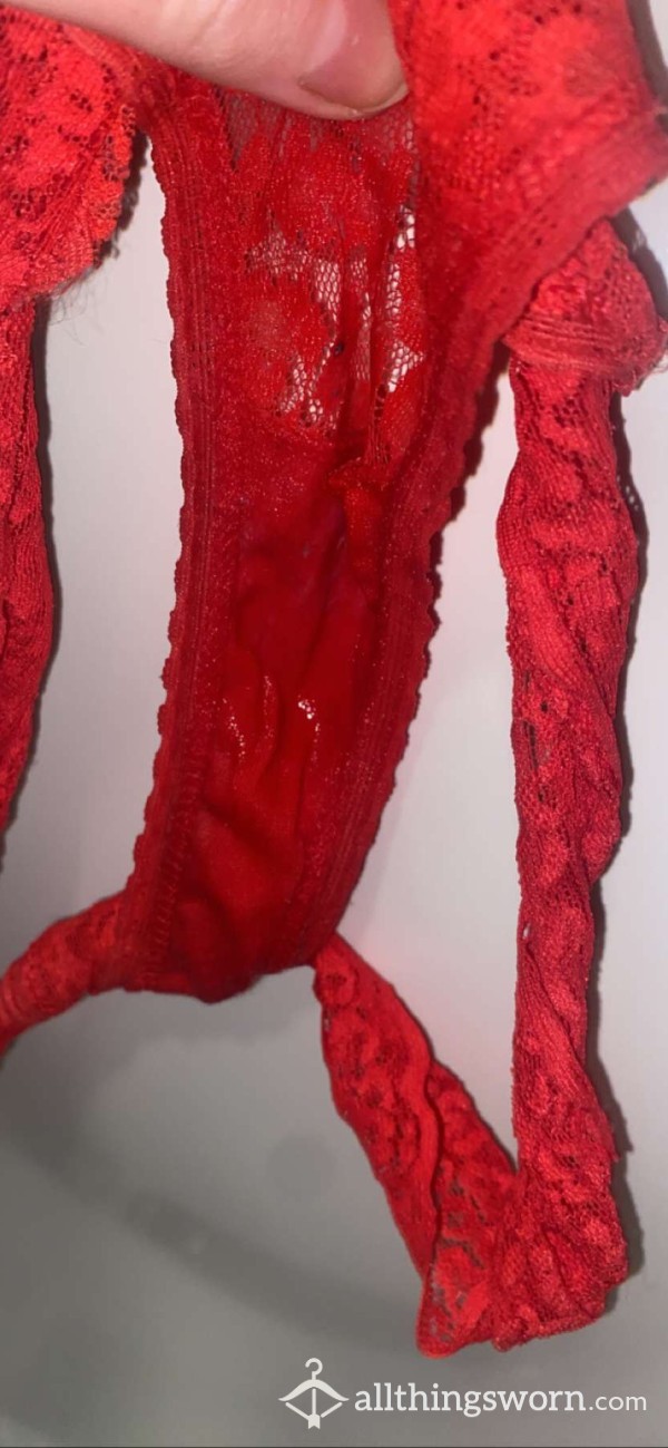 I Wet My Sexy Red Panties 😩