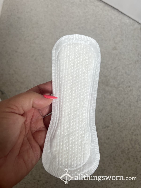 I’m A Dirty Girl. 24hours Worn Panty Liner. Before Picture. Unlock The After, You Won’t Be Disappointed