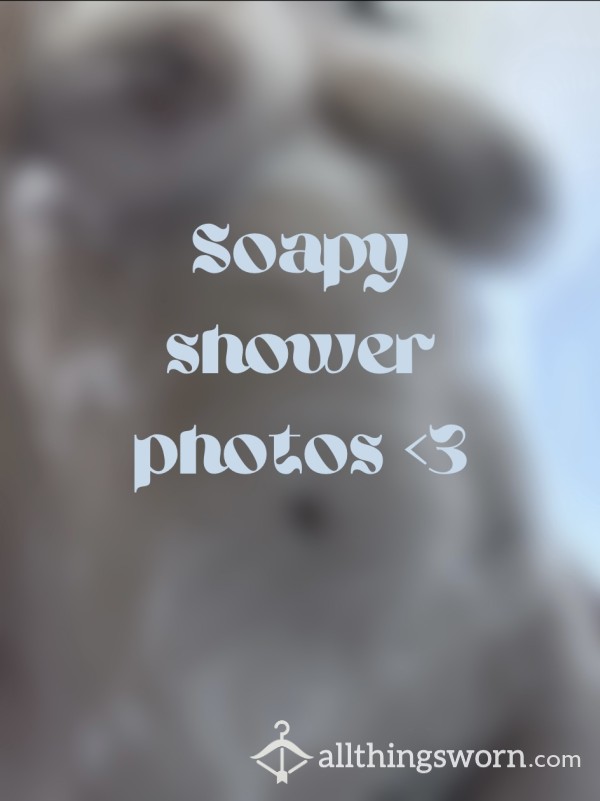 Soapy Photoshoot In My Shower