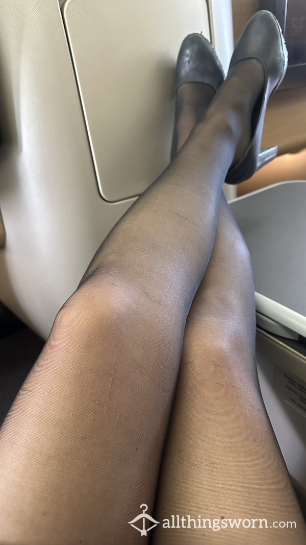Incredibly Smelly Dirty Cabin Crew Stockings