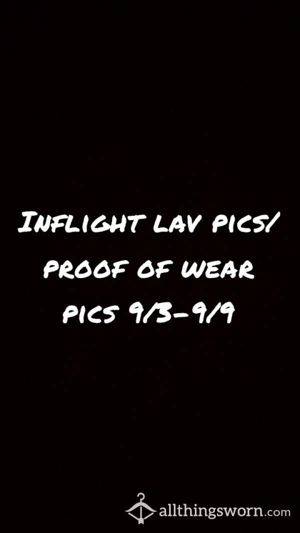 Inflight Lav Panties 9/3-9/16