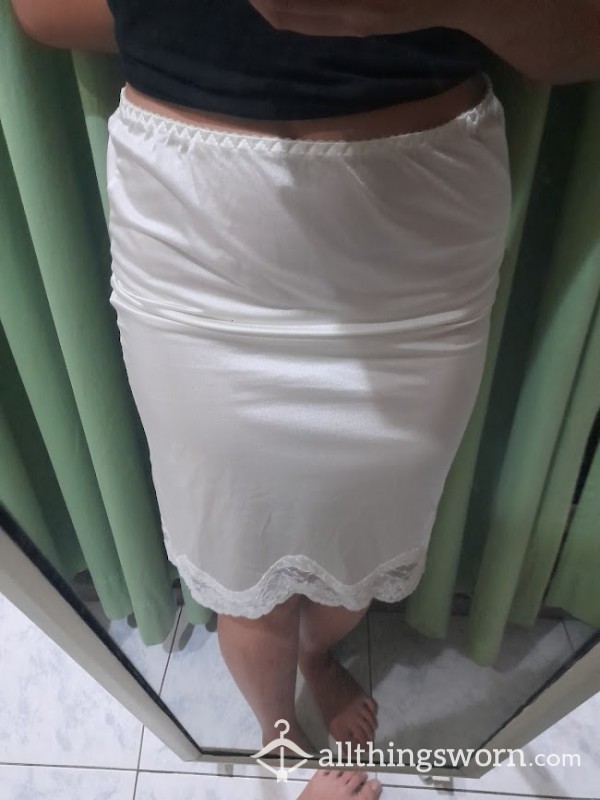 Innocent Asian Long White Dress