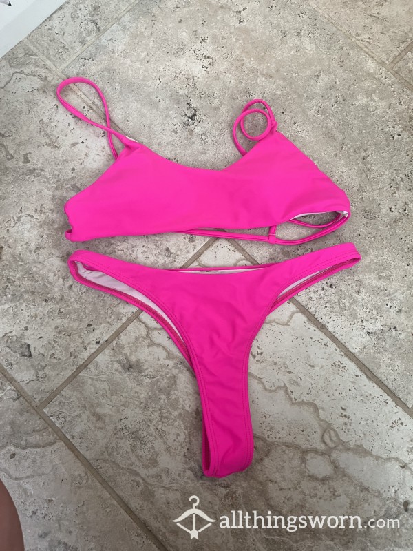 Instant: Hot Pink Bikini