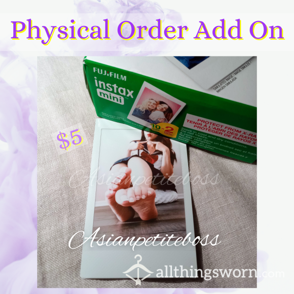 Instax Mini Physical Order Add On