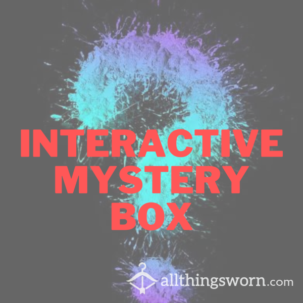 Interactive Mystery Box - Choose Your Kink, Shipping Included