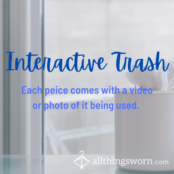 Interactive Trash