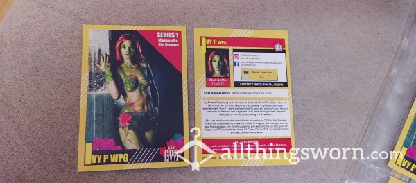 Ivy P Cosplay Collectors Card
