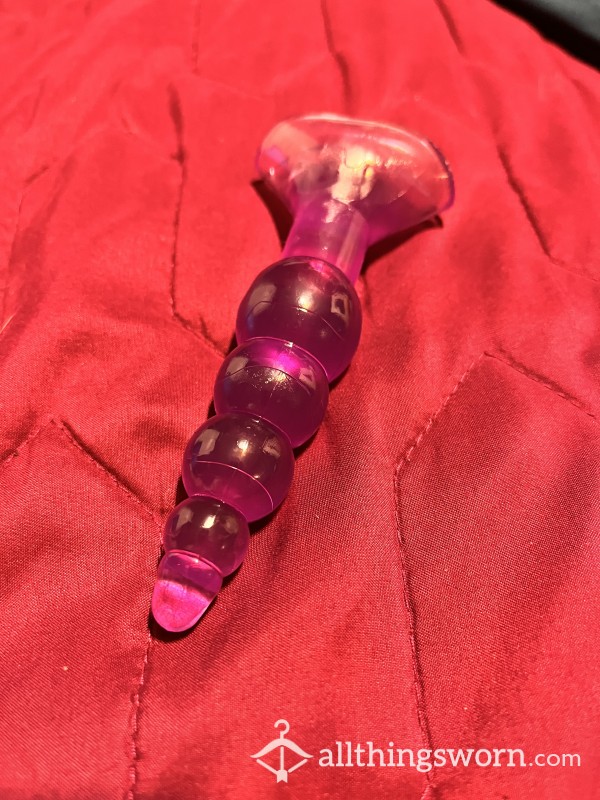 Purple Jelly Bubble Butt Plug 💜