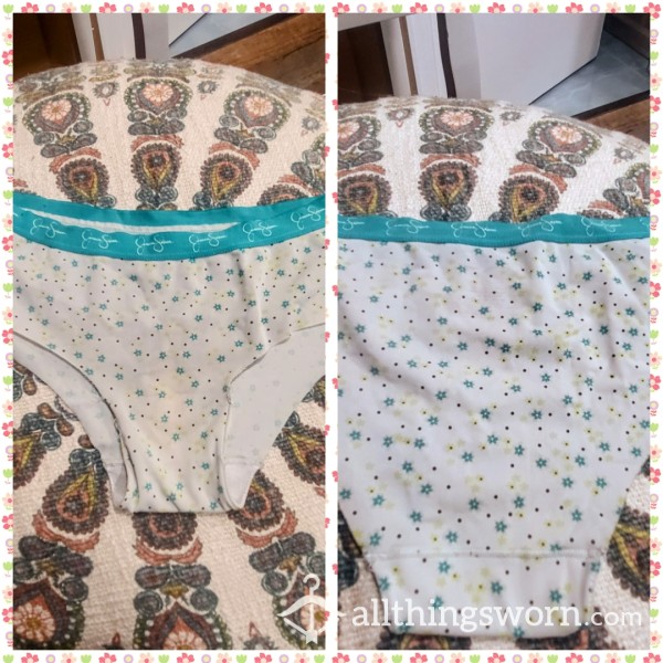 Jessica Simpson Silky Flower Panties 🌼 (many Years Old) Available For Custom Wear!