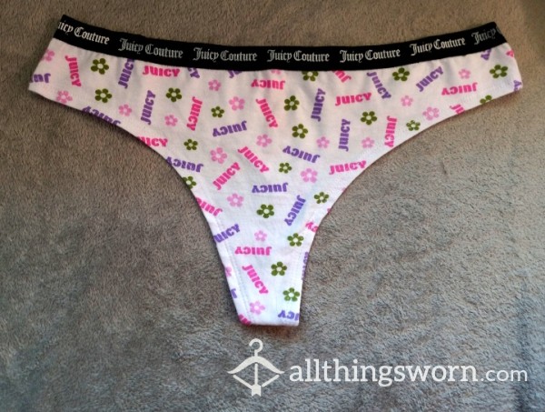 Juicy Couture Cotton Thong