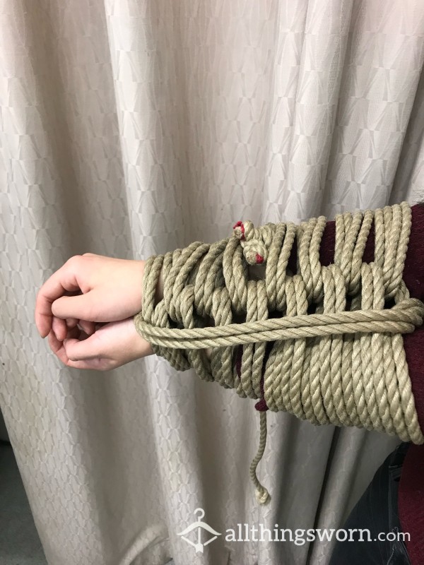 One 10sec Video Of Hand Bondage Process In Japanese School Club
