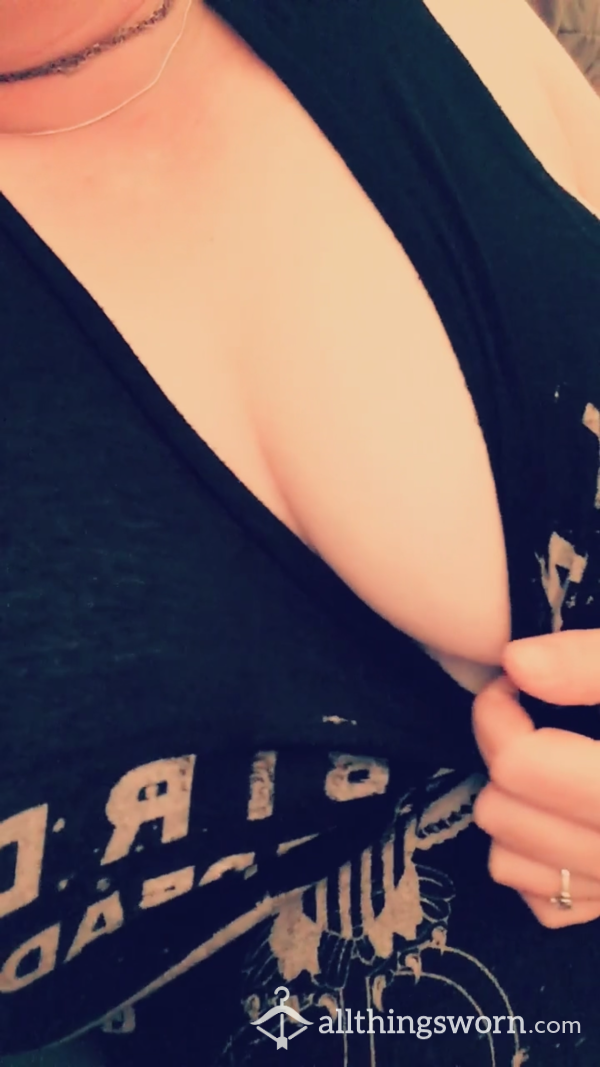 Just A Little Tease Flashing My Tits In Public