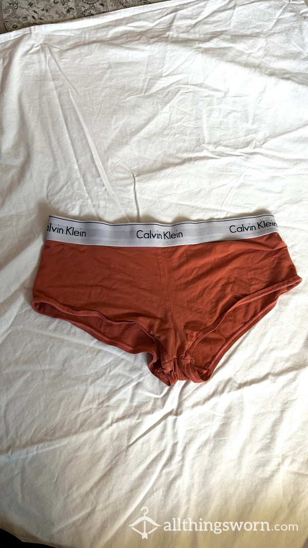 Worn Out Calvin Klein Panties  😚😚💦