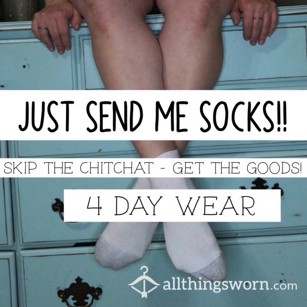 Just Send Me Socks!! 4 Day Wear 🧦👃🏼