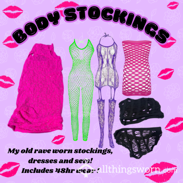 Kinky Body Stockings, Dresses And Sets!!