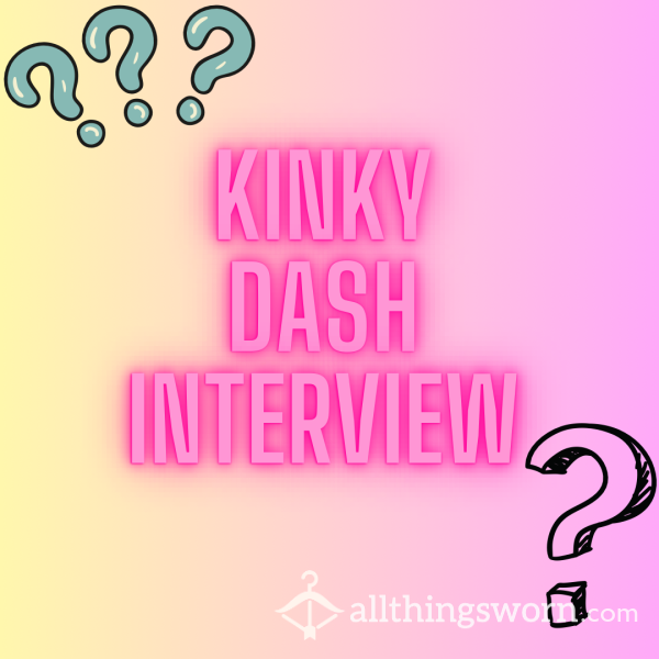 Kinky Dash Interview! Ask Kinks Anything