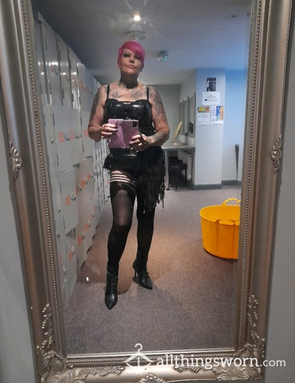 Kinky PVC Fet Boots. Well Worn At Swing Clubs In The North Midlands (with Pics To Prove)