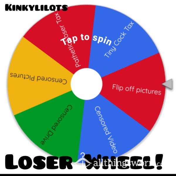Kinkylilqts Loser Wheel Spin!