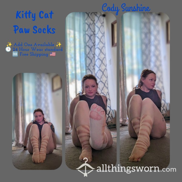 Kitty Paw Socks