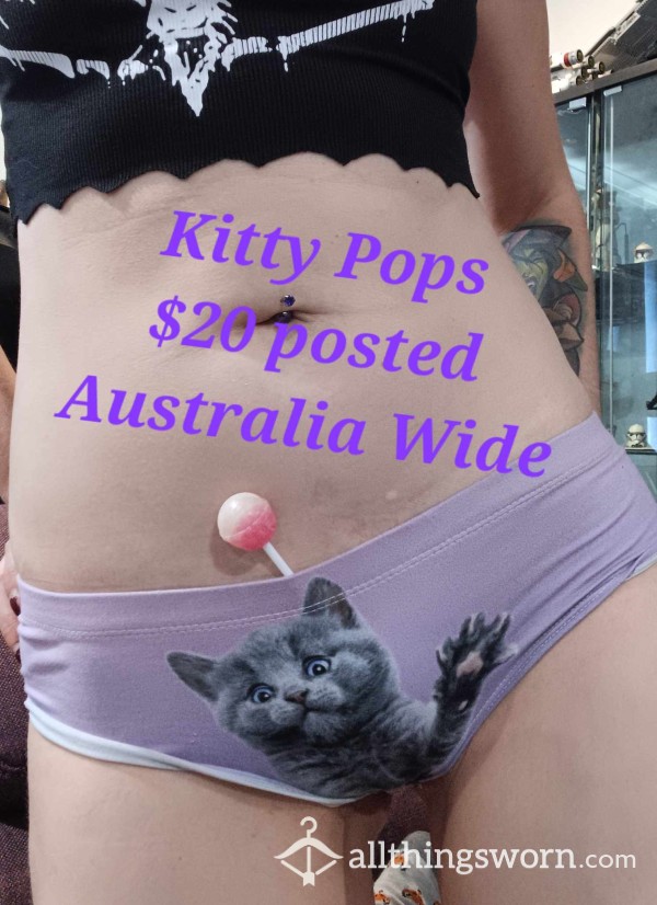 Kitty Pops $10 Ea