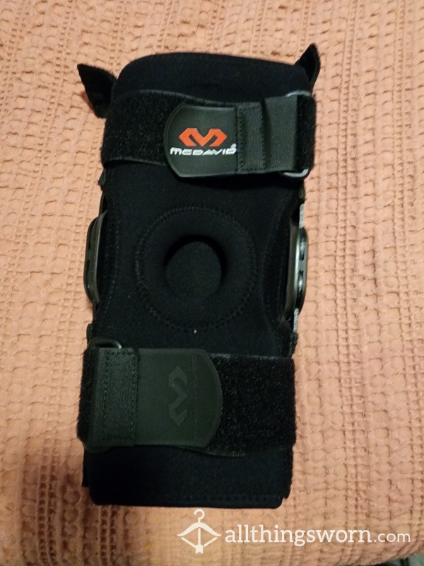 Knee Brace - Used Religiously For 6 Months, Cheese/sweat Scented And Optional Extras