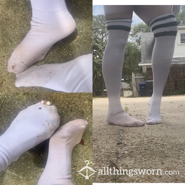 School Girl Knee High Socks