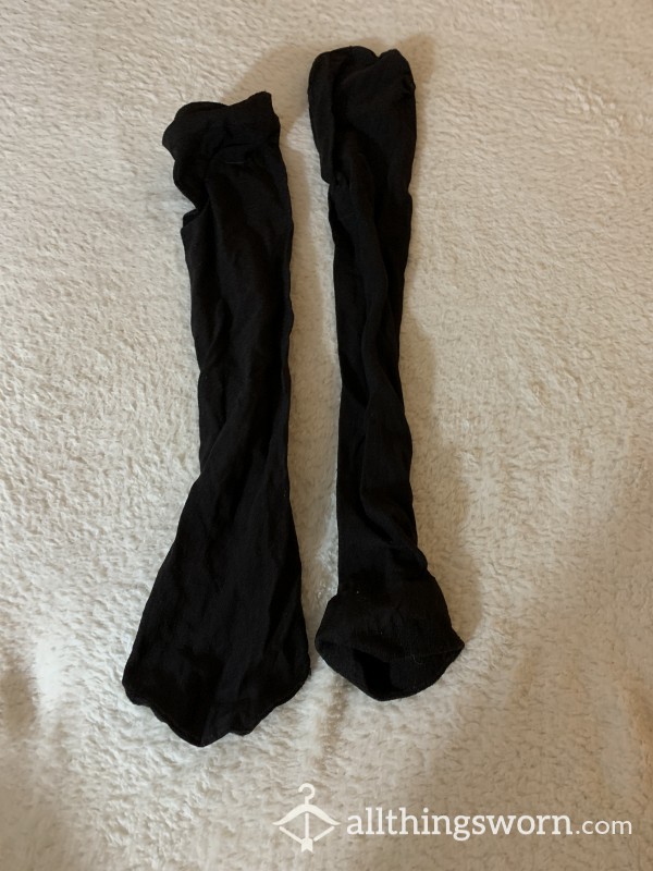 Knee-high Black Stockings
