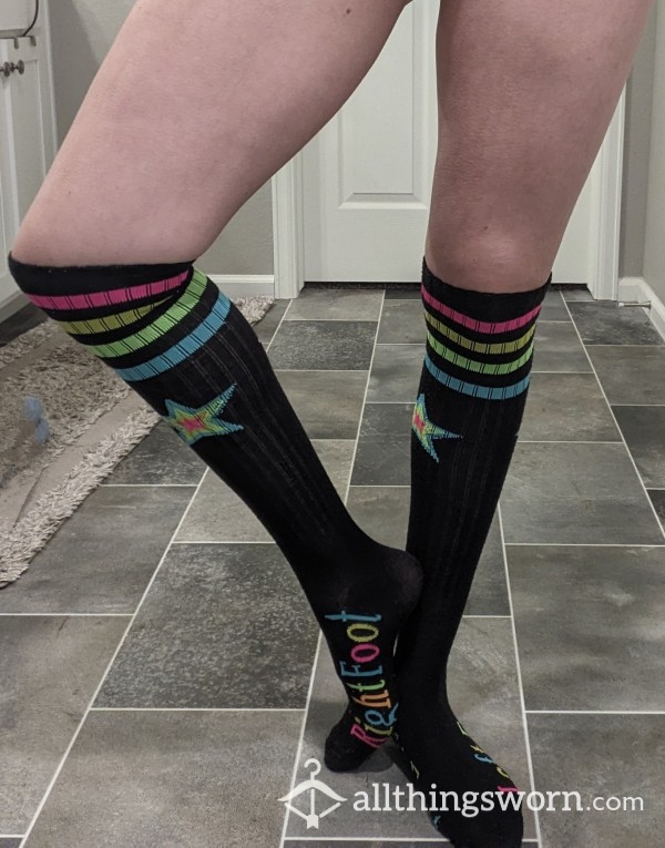 Knee High Fun Colored Socks