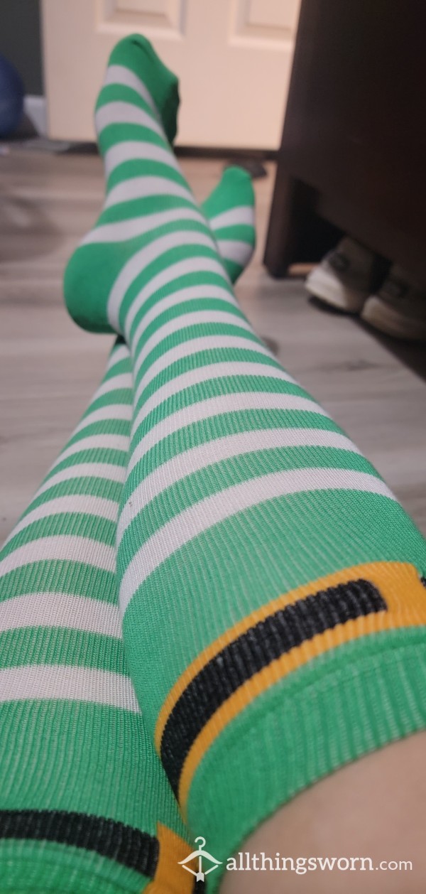 Knee High Leprechaun Socks Thin ❤️