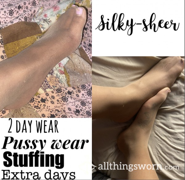 Knee High Silky Sheer Pantyhose