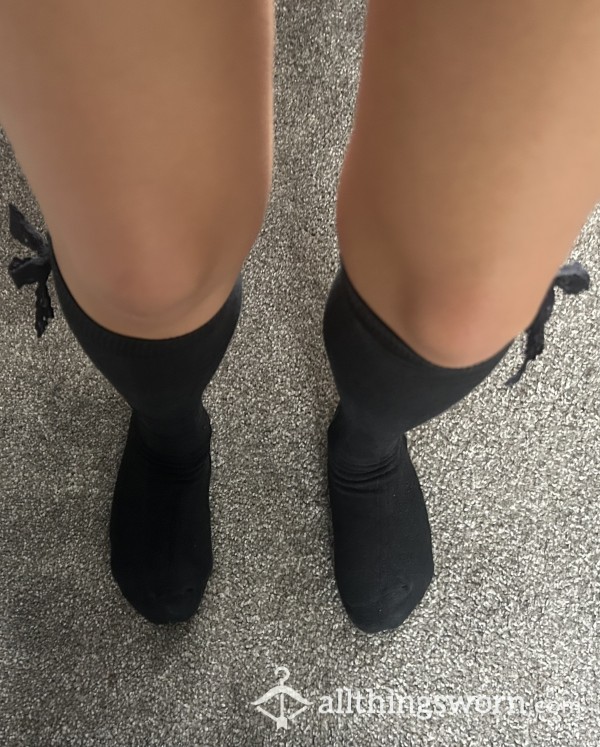 Knee High Socks Worn