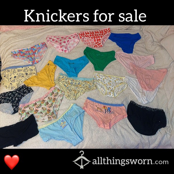 KNICKERS FOR SALE ❤️