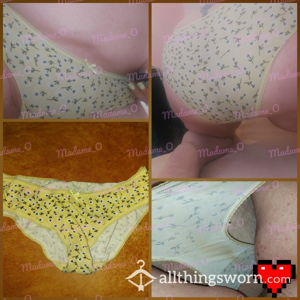 Knickers - Yellow- Worn To Order