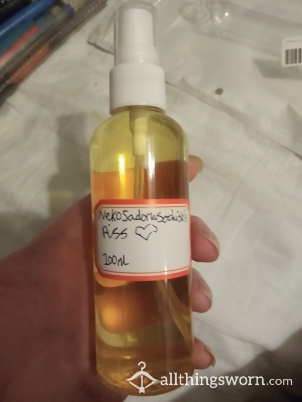Labelled Bottles Of My Piss 💛 Type Of Pee Is Customisable To Your Tastes 💛 75ml Bottles