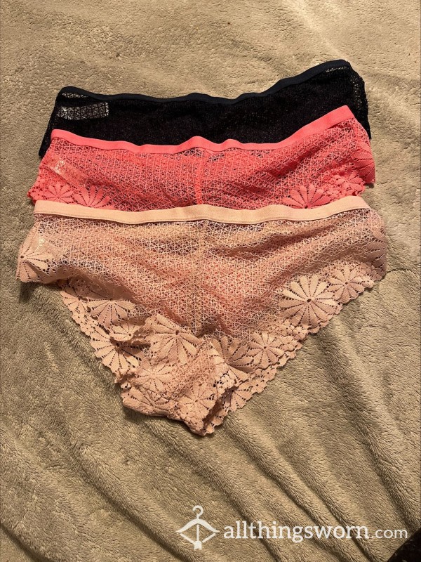 Lace Cheeky Booty Shorts