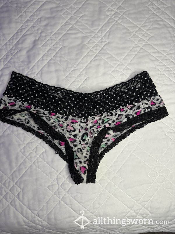 Lace Leopard Print Cheeky