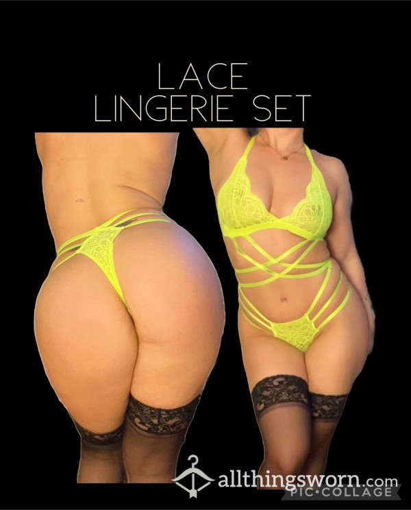 Lace Lingerie Set