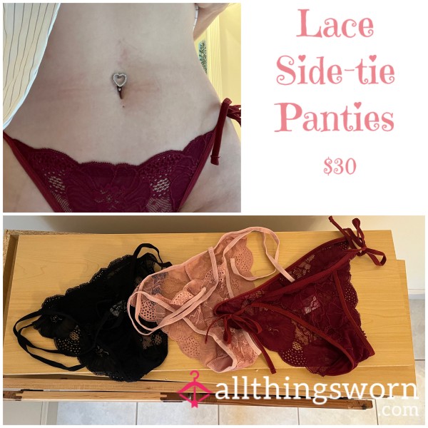Lace Side-tie Panties
