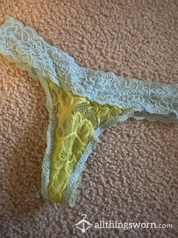 Lace Thong $30 48 Hour