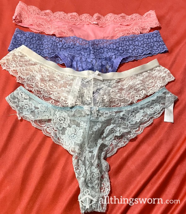 Now Half Price Lace Thong Sets
