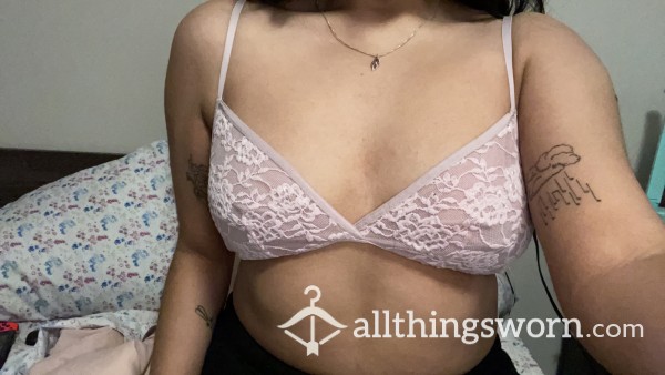 Lacey Pink Bralette