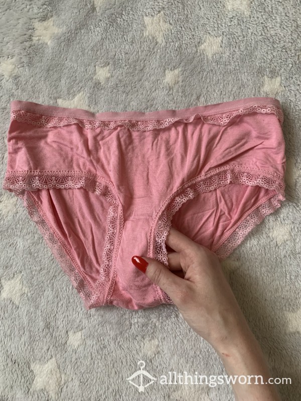 Lacey Pink Panties 💗😋