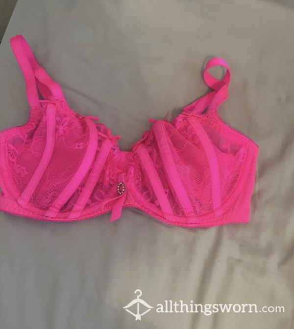 Lacey Underwired Hot Pink AS Bra - 32D