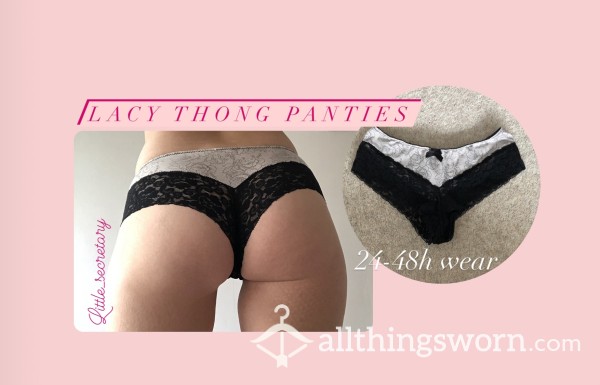 Lacy Cotton Panties