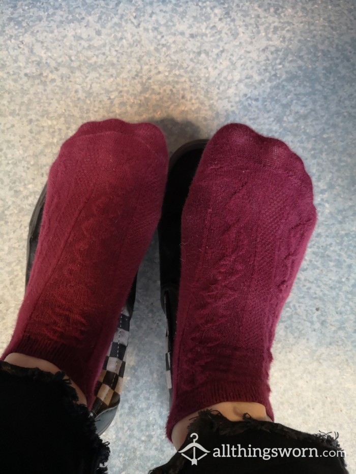Ladies Size 4 Socks Worn