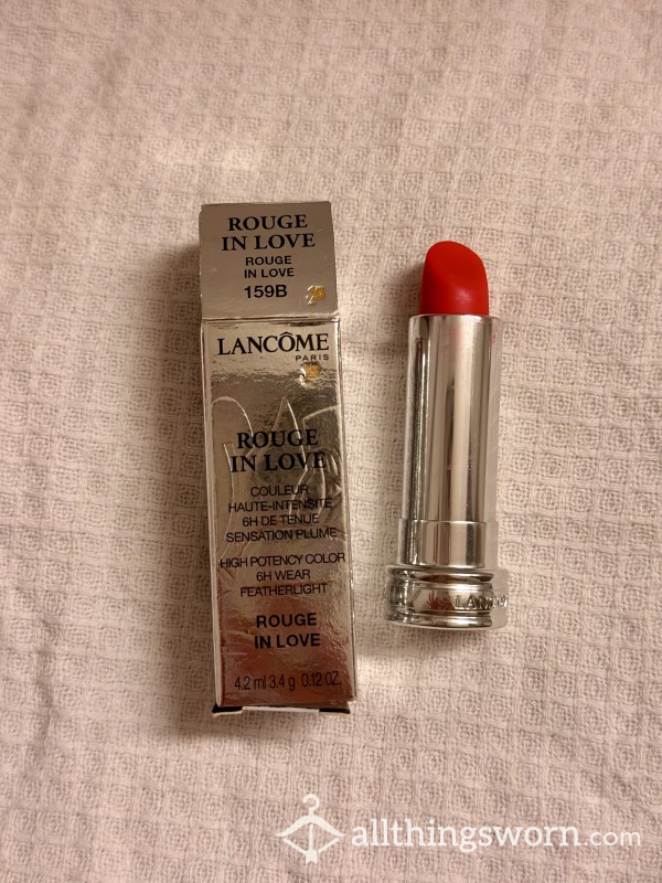 Lancôme Lipstick “rouge In Love” In 159B💋