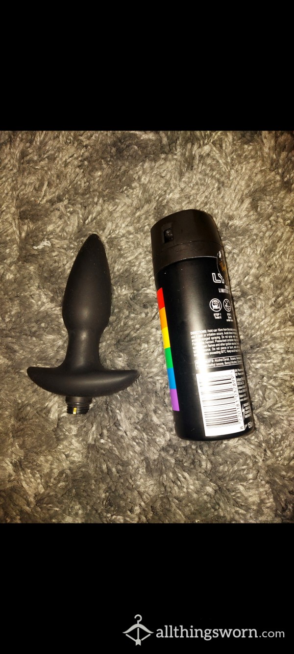 🔥 Large Black , Very Used Buttplug 🔥